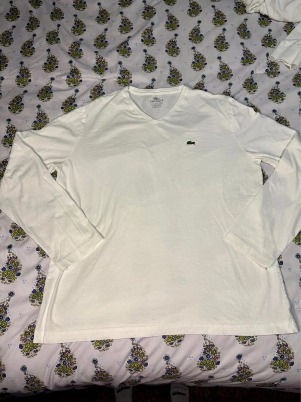 Lacoste Pima cotton long sleeve Tshirt